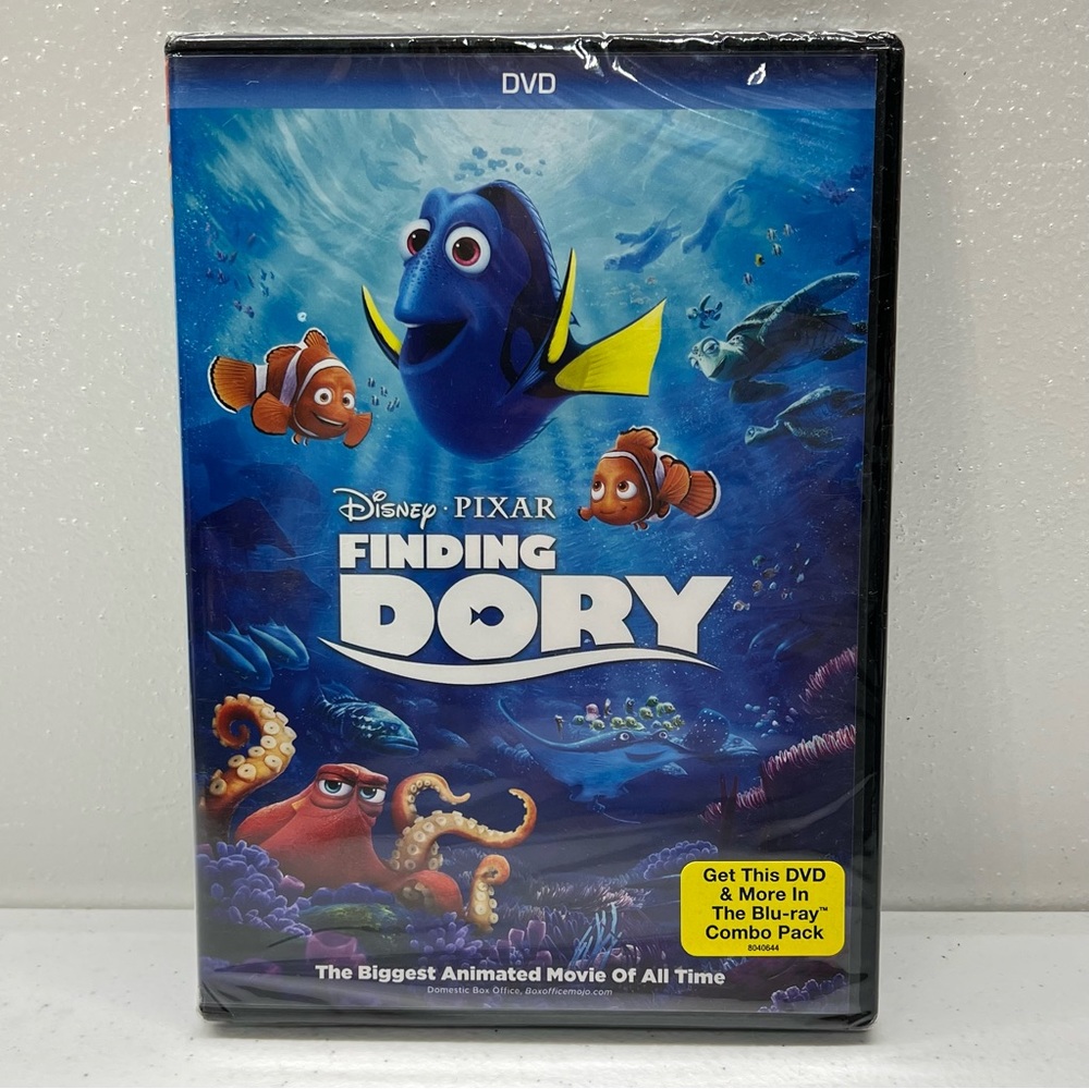 Finding Dory (DVD, 2016) - Disney Pixar Movie - New/Sealed